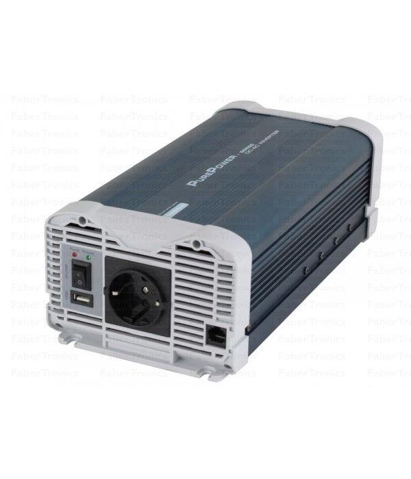 XENTEQ PPI-1000-212C ZUIVERE SINUS INVERTER / OMVORMER 12 VOLT 1000 WATT