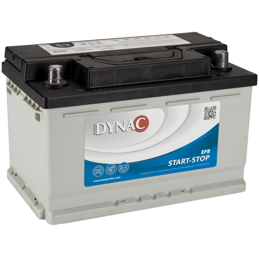 Dynac Auto accu EFB 12 volt 65 ah start - stop