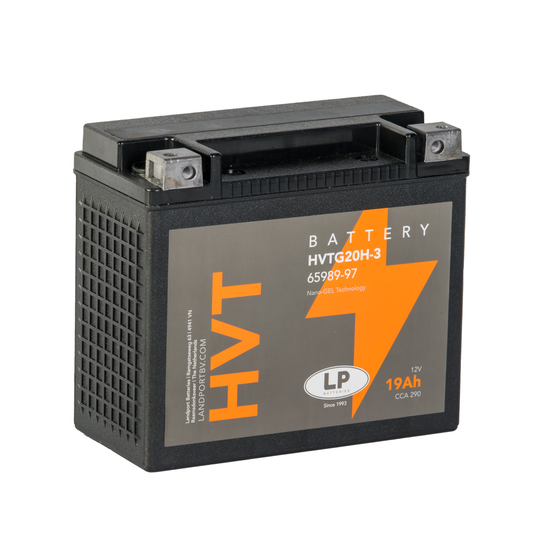 HARLEY ACCU GHD20H-3 (GHD20HL-BS) 12 VOLT 19,0 AH
