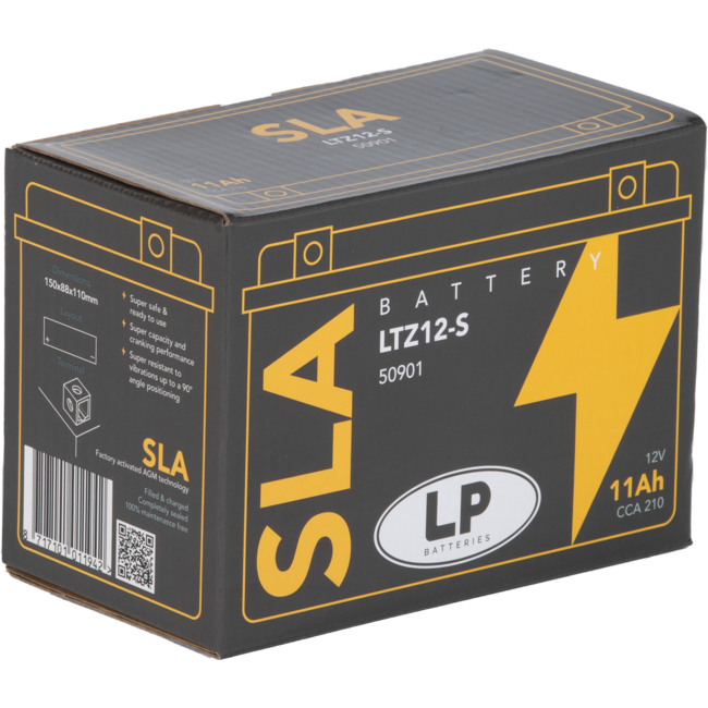 SLA LTZ12-S Motor accu 12 volt 11,0 ah
