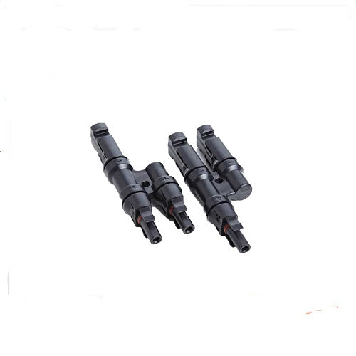 Paar Y-vormige connectoren MC4