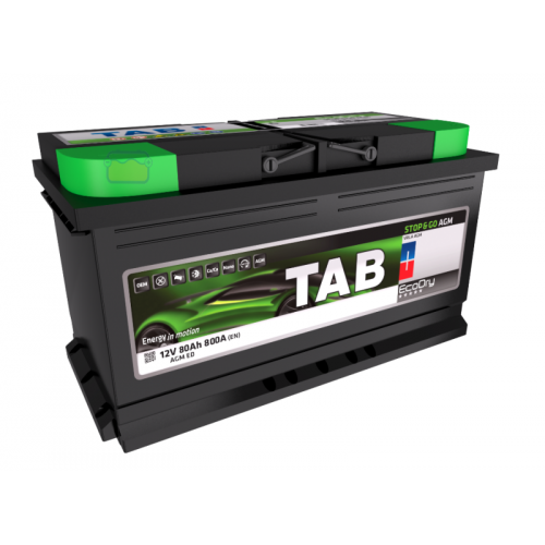 TAB AGM Stop & Go 12 volt 80 Ampere 800 A(EN)