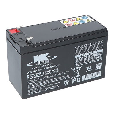 MK AGM ACCU ES7-12FR 12V 7.2AH