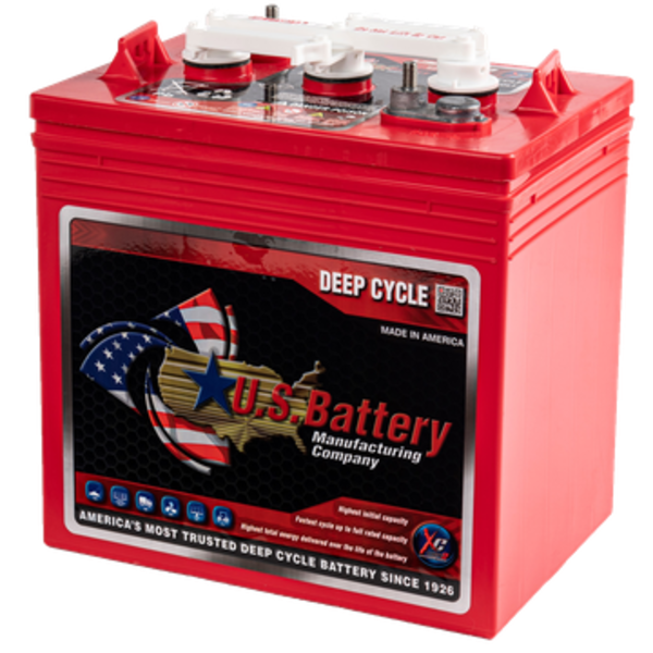 U.S 2000 Deep Cycle Accu 6 Volt 220 ah