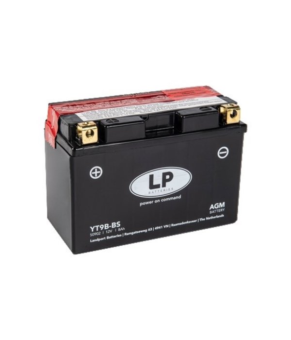 YT9B-BS 12 VOLT 8,0 AH AGM MOTOR ACCU