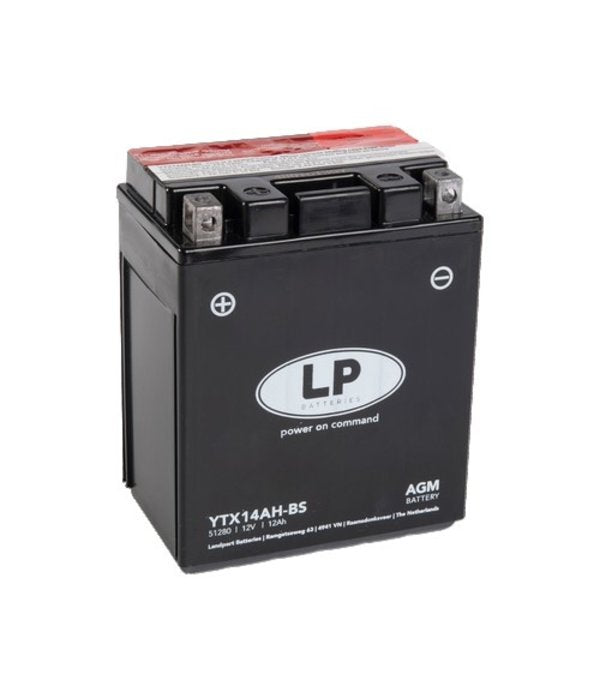 YTX14AH-BS 12 VOLT 12,0 AH AGM MOTOR ACCU