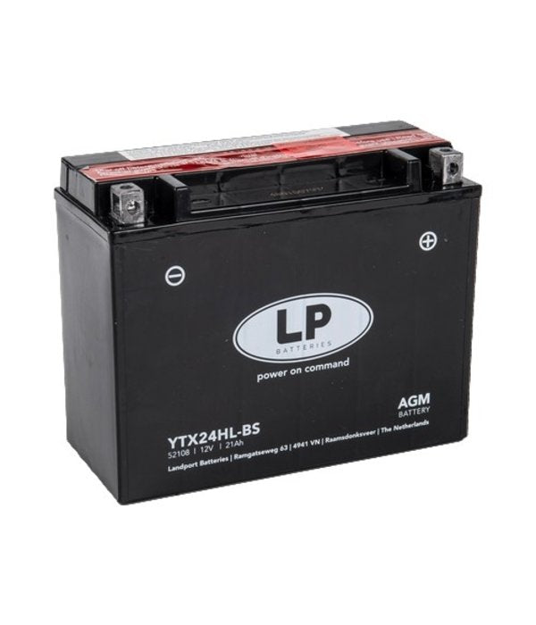 YTX24HL-BS 12 VOLT 21,0 AH AGM MOTOR ACCU