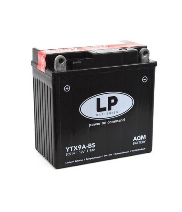 YTX9A-BS 12 VOLT 9,0 AH AGM MOTOR ACCU